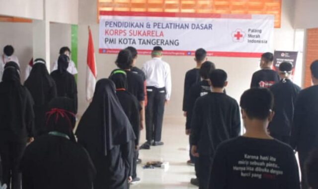 39 Tenaga Relawan PMI Kota Tangerang Dilatih Jadi Pelopor Kemanusiaan