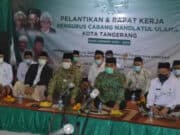 Lantik Pengurus dan Raker, PCNU Kota Tangerang Bentuk Karakter Mandiri