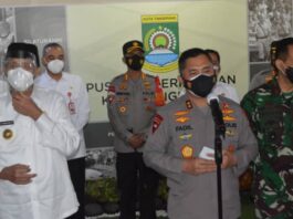 Kapolda Metro Jaya Bersama Gubernur Banten Pimpin Rakor Penanganan Covid-19 di Tangerang Raya