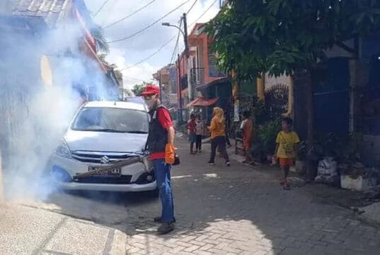 8 Keluarga di Karawaci Terjangkit DBD, PMI Kota Tangerang Lakukan Fogging
