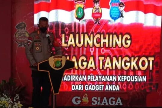 Inovasi Baru, Polsek Tangerang Luncurkan Aplikasi Pengaduan Go Siaga Polsek Tangerang Luncurkan Aplikasi Pengaduan Go Siaga