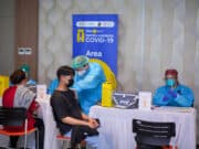 Sentra Vaksinasi tiket.com Sudah Melayani 11.000 Peserta