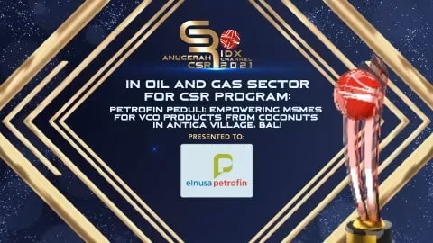 Elnusa Petrofin Raih Penghargaan Anugerah CSR IDX Channel 2021 Elnusa Petrofin Raih Penghargaan Anugerah CSR IDX Channel 2021