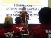 Wakil Walikota Tangerang Selatan Kukuhkan Satgas KTR