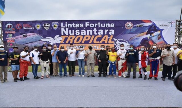 Ketum IMI Buka Kejuarnas Seri-1 Sprint Rally Fortuna Nusantara Tropical 2021