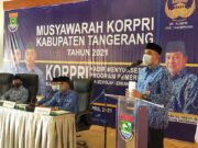 Bupati Tangerang Ahmed Zaki Iskandar Buka Muskab KORPRI