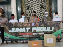 Jumling di Masjid Agung Al-Amjad, Kapolresta Tangerang Imbau Masyarakat Tidak Mudik