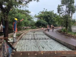 Perbaikan Jalan Rusak di Kota Tangerang Terus Dilakukan Dinas PUPR