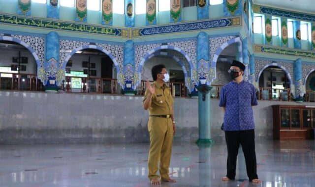 Tarawih, Masjid Al-Azhom Kota Tangerang Dibatasi Hanya 1000 Jamaah