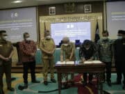 Pemkot Tangsel dan Pemkot Serang Tandatangani Perjanjian Kerjasama TPA Cilowong
