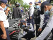 Parkir Dilokasi Ini, 139 Kendaraan Digembosi Dishub Kota Tangerang