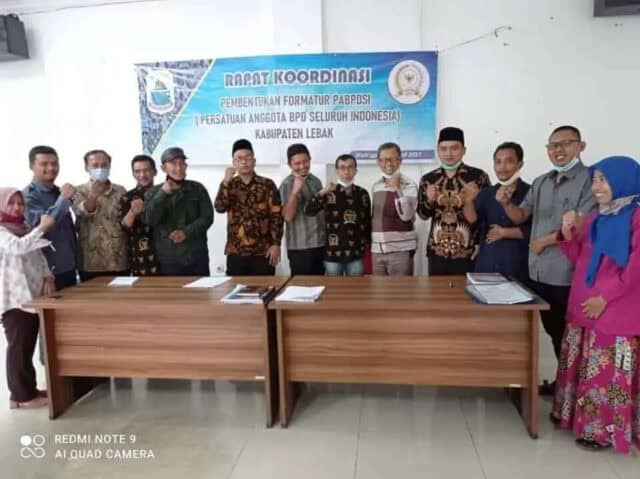 Persatuan Anggota Badan Permusyawatan Desa Seluruh Indonesia (PABPDSI) Kabupaten Lebak Provinsi Banten.