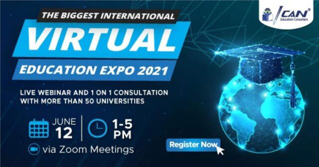 Cari Informasi Kuliah Terlengkap di ICAN Virtual Education Expo 2021