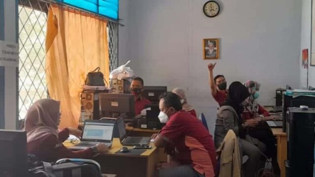 SDM PKH Kabupaten Lebak mengikuti Pendidikan dan Pelatihan Stunting secara daring pada Selasa (04/05/2021).