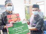 Jelang Lebaran, PWI Kabupaten Tangerang Santuni Anak Yatim dan Santri
