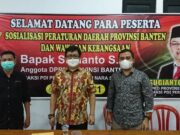 Politisi PDIP Banten Sosialisasi Perda dan Wawasan Kebangsaan di Kota Tangerang