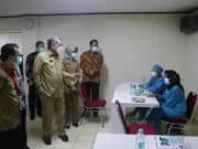 Walikota Tinjau Vaksinasi Gotong Royong Pekerja PT. Indah Kiat Pulp & Paper