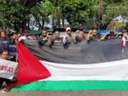 Kutuk Agresi Brutal Israel, Wartawan Gelar Aksi Solidaritas Untuk Rakyat Palestina