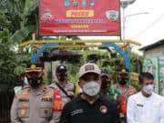 KTJ Gandasari Satres Narkoba Tangerang Kota Swab Antigen Acak Warga Mudik