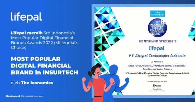 Lifepal.co.id Raih Penghargaan Most Popular Digital Financial Brands in Insurtech Pilihan Milenial Lifepal.co.id Raih Penghargaan Most Popular Digital Financial Brands in Insurtech Pilihan Milenial