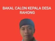 Rizal (Kanyun) menyatakan siap untuk menjadi Kepala Desa Rahong.