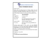 PT Cakrawala Citramega Multifinance - Sdr Eka Iskandar