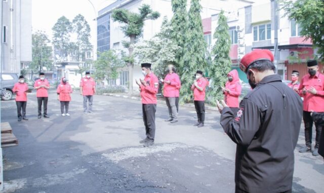 Spirit Bela Rakyat dan Gotong Royong, PDI Perjuangan Kota Tangerang Gelar Upacara Harlah Pancasila 1 Juni