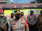 Lockdown Mikro Klaster RW Covid-19 di Gandasari, Polisi Dirikan Dapur Umum