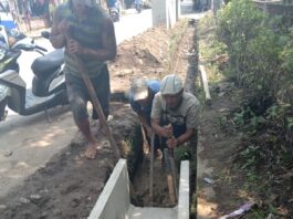 Proyek Drainase U-Ditch Jalan Sukabakti-Binong Lemah Pengawasan