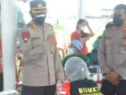 Polres Metro Tangerang Kota Lakukan Serbuan Vaksin Dilokasi Slum Area