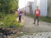 Jalan utama Perumahan Kembang Harum 2 sudah 3 tahun belum dibangun.