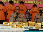 Polres Metro Tangerang Kota Ungkap Sabu 18,78kg, Kurir Diupah Rp200 Juta