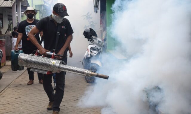 Demam Berdarah Mewabah, PMI Kota Tangerang Gencarkan Fogging