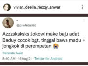 KNPI Lebak meminta Polri segera menangkap Penghina Adat Suku Baduy, ini bukti screenshootnya.