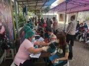 Sinergi TNI & Polri di Panongan Pada Serbuan Vaksinasi Covid-19 Kodam Jaya