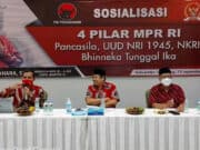 Ananta Wahana Anggota DPR RI Bareng DPC PDIP Tangerang Sosialisasikan 4 Pilar MPR RI ke Pendamping PKH