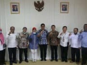Pengurus SMAN CMBBS Ajukan Konsep Pengembangan Agro Edu Wisata ke Wagub Pandeglang