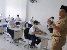 Perdana PTM di Kota Tangerang, 40 Sekolah Jadi Pilot Project
