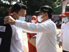 HUT PMI ke-76 Tahun, 105 Relawan Tersertifikasi Dilantik PMI Kota Tangerang