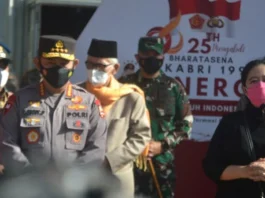Ketua DPR-RI, Kapolri, dan Panglima TNI Tinjau Vaksinasi AKABRI 96 di Kota Tangerang