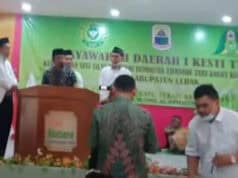 Musda I Kesti TTKKDH DPD Kabupaten Lebak, H. Maman SP Terpilih Ketua H. Maman, S.P, sebagai Ketua DPD Lebak Kesti TTKKDH.
