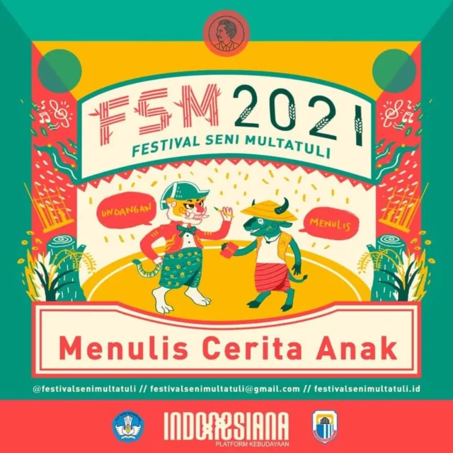 Festival Seni Multatuli 2021 Gelar Lomba Menulis Cerita Anak