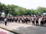 Pasca Pengamanan Pilkades, Kapolsek Panongan Pimpin Apel Konsolidasi