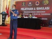 Minimalisir Kebakaran Lapas, BPBD Kota Tangerang Beri Pelatihan