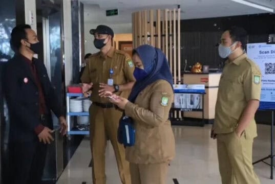 Terdapat 339 QR Code, Masuk Puspemkot Tangerang Gunakan Peduli Lindungi
