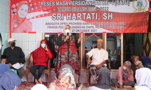 Reses Sri Hartati DPRD Provinsi Banten, Dorong APBD Ramah Perempuan di Kota Tangerang