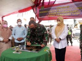 Kantor Koramil Panimbang Diresmikan, Bupati Pandeglang: Berkat TNI Kedaulatan Bangsa Tetap Terjaga