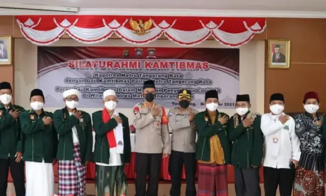 Peran Ulama Soal Kamtibmas dan Vaksinasi di Kota Tangerang, Begini Kata Kapolres Peran Ulama Soal Kamtibmas dan Vaksinasi di Kota Tangerang, Begini Kata Kapolres