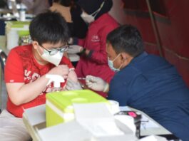 Diapresiasi, PMI Kota Tangerang Vaksin 1.561 Warga Dalam Sepekan