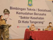 Sasar Sektor Kesehatan, Pemkot Tangerang Beri Bimtek Kemudahan Usaha